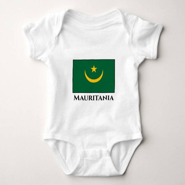 Mauretanien Baby Strampler (Vorderseite)