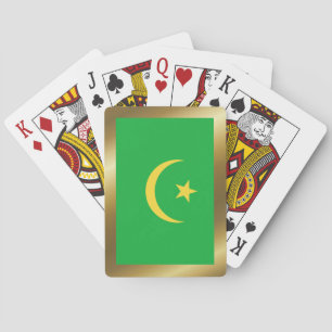 Mauretanien Flagge Spielkarten