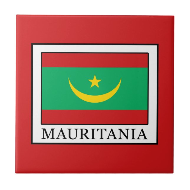 Mauretanien Fliese (Vorderseite)