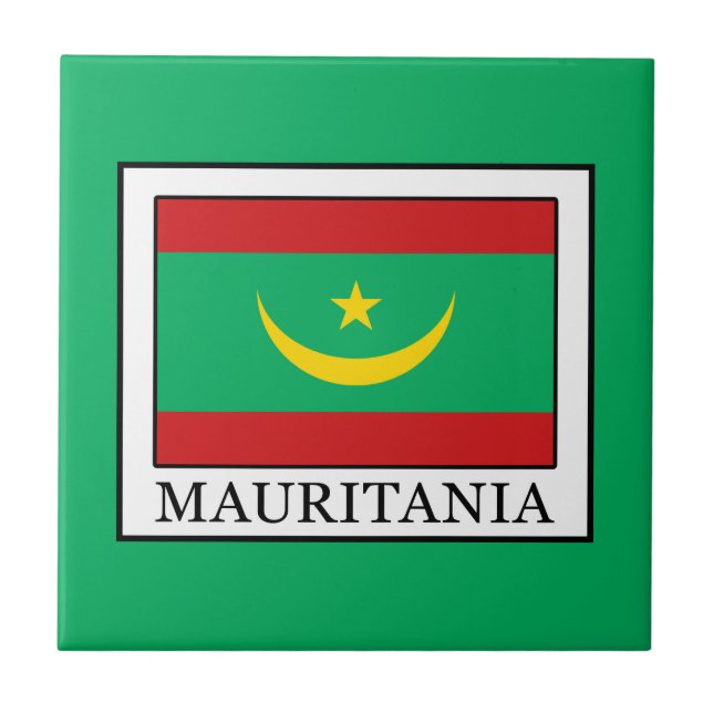 Mauretanien Fliese (Vorderseite)