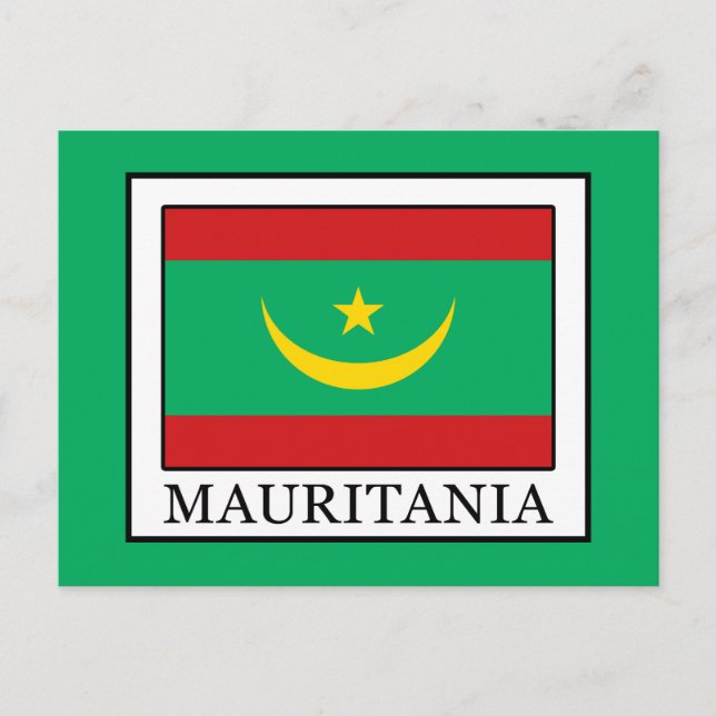 Mauretanien Postkarte (Vorderseite)