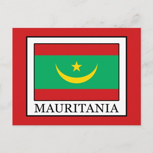Mauretanien Postkarte (Vorderseite)