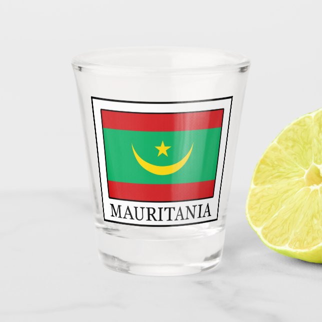 Mauretanien Schnapsglas (Vorderseite)