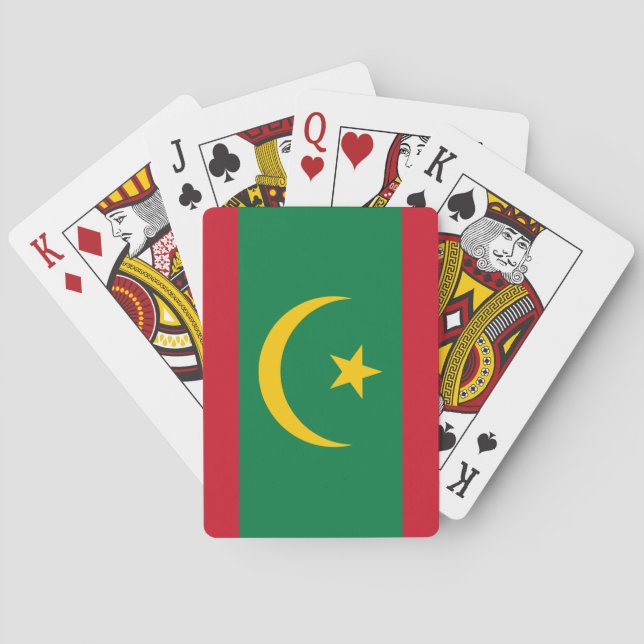 Mauretanien Spielkarten (Rückseite)