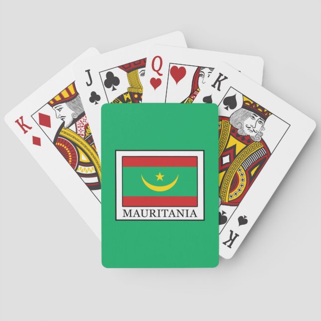 Mauretanien Spielkarten (Rückseite)