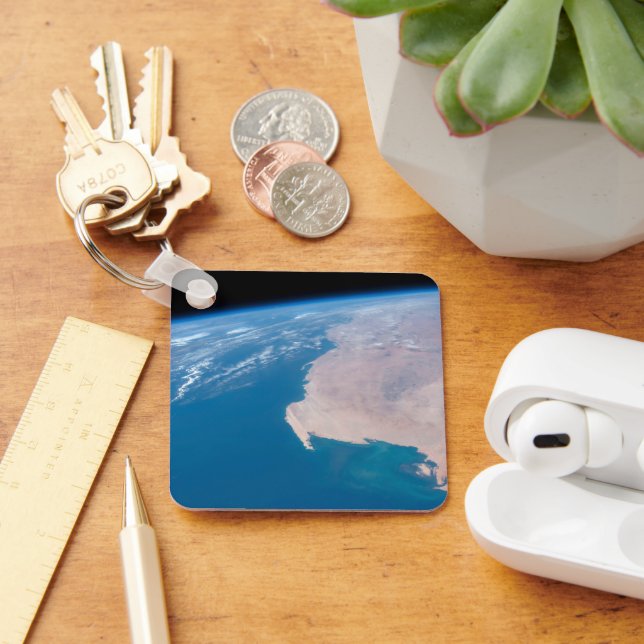 Mauretanien und Western Sahara vor der Küste Afrik Schlüsselanhänger (Schreibtisch)