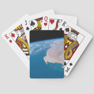 Mauretanien und Western Sahara vor der Küste Afrik Spielkarten