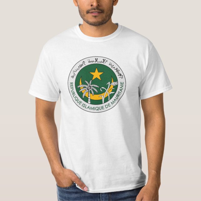 Mauretanien-Wappen T - Shirt (Vorderseite)