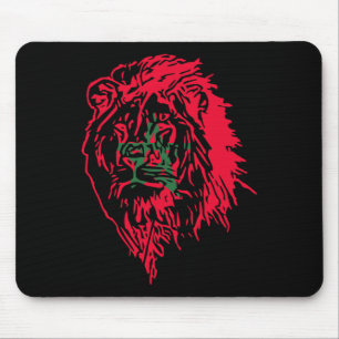 Mauretanisch Amerikanische Marokko-Flagge Marokkan Mousepad