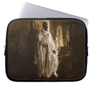 Mauretanischer Häuptling Afrikanische Kunst Malere Laptopschutzhülle