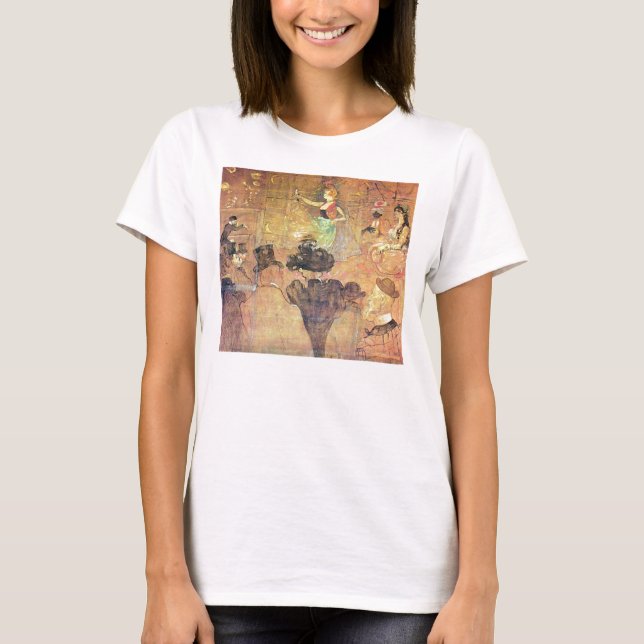 Mauri-Tanz durch Toulouse-Lautrec T-Shirt (Vorderseite)