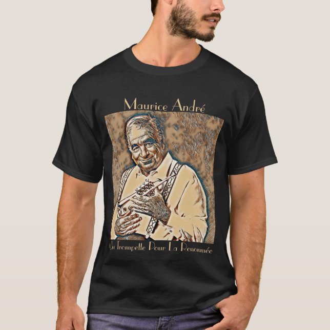 Maurice Andre Trumpet T - Shirt (Vorderseite)