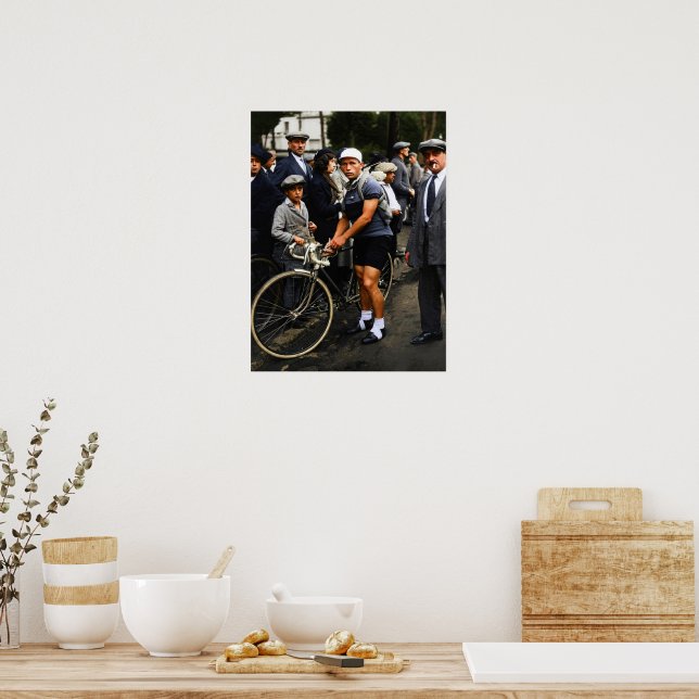 Maurice Archambaud The Dwarf Tour de France 1932 Poster (Küche)