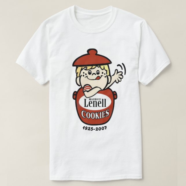 Maurice Lenell Cookies, Chicago-Norridge, IL T-Shirt (Design vorne)