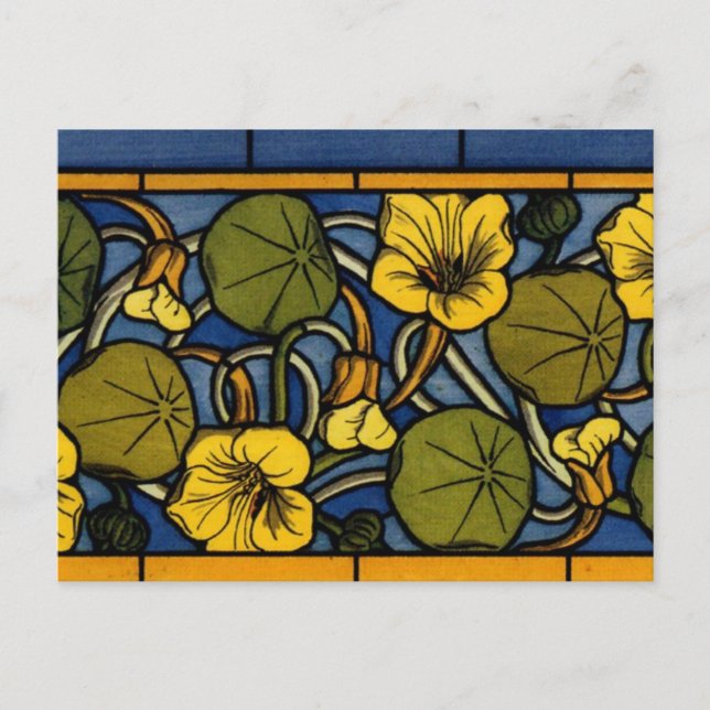 Maurice Pillard (dit Verneuil) Blumenart Nouvea Postkarte (Vorderseite)