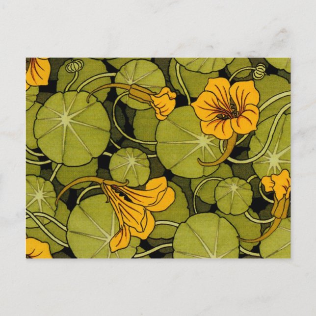 Maurice Pillard (dit Verneuil) Blumenart Nouvea Postkarte (Vorderseite)