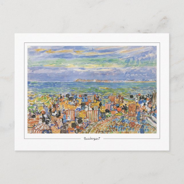 Maurice Prendergast #160 - Fine Art Postcard Postkarte (Vorderseite)