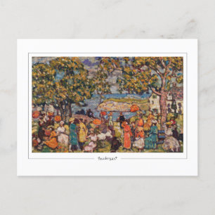 Maurice Prendergast #18 - Fine Art Postcard Postkarte