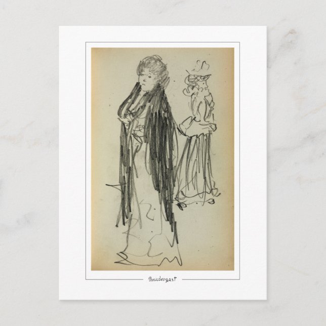 Maurice Prendergast #572 - Fine Art Postcard Postkarte (Vorderseite)