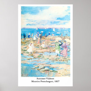 Maurice Prendergast Sommerbesucher Poster