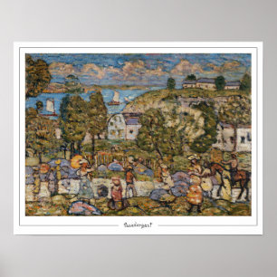 Maurice Prendergast Zedign Art Poster #10
