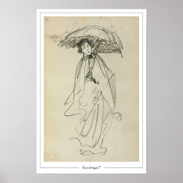Maurice Prendergast Zedign Art Poster #129 (Vorne)