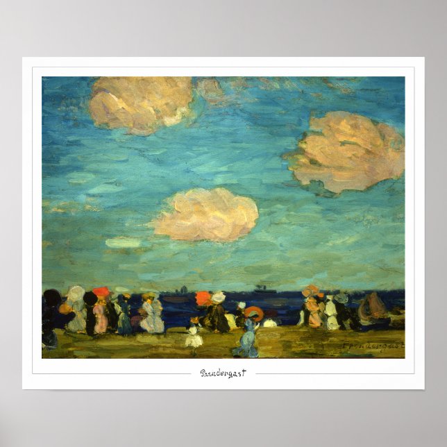 Maurice Prendergast Zedign Art Poster #312 (Vorne)