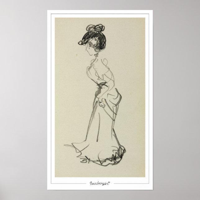 Maurice Prendergast Zedign Art Poster #571 (Vorne)