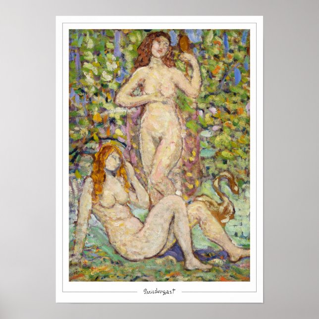 Maurice Prendergast Zedign Art Poster #580 (Vorne)