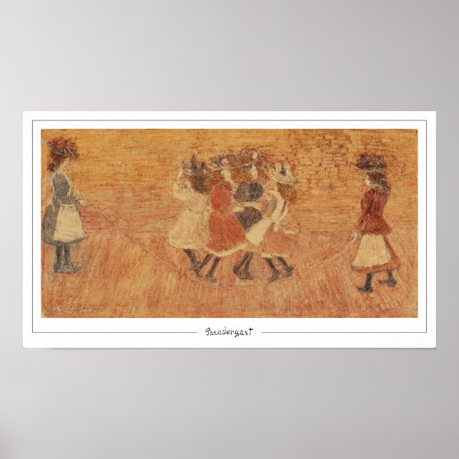 Maurice Prendergast Zedign Art Poster #583 (Vorne)