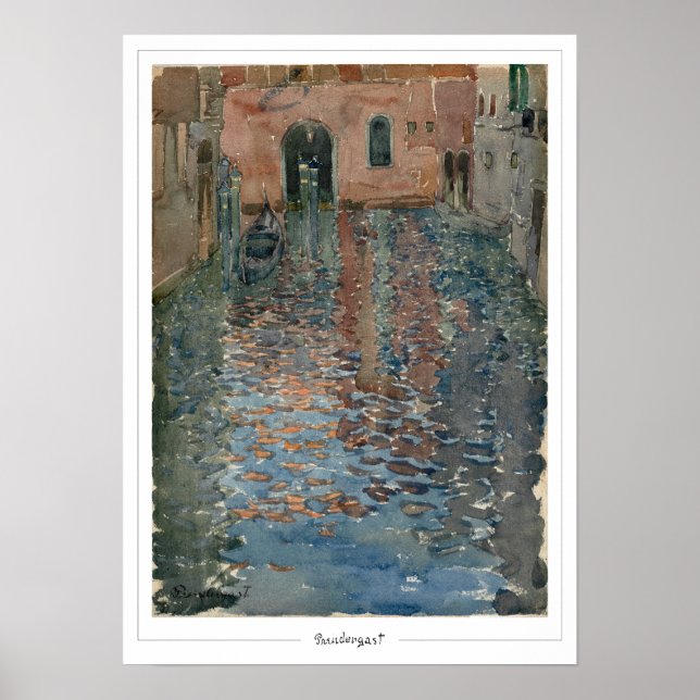 Maurice Prendergast Zedign Art Poster #603 (Vorne)