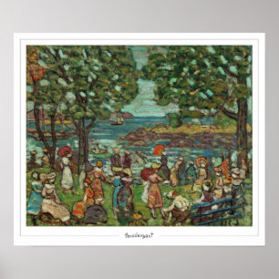 Maurice Prendergast Zedign Kunstposter #24 Poster