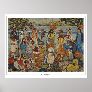 Maurice Prendergast Zedign Kunstposter #631 Poster