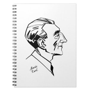 Maurice Ravel Notizblock