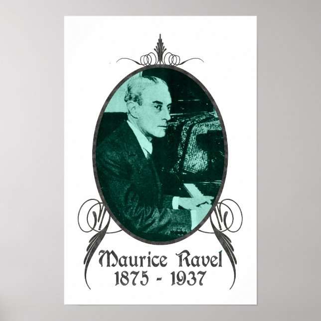 Maurice Ravel Poster (Vorne)