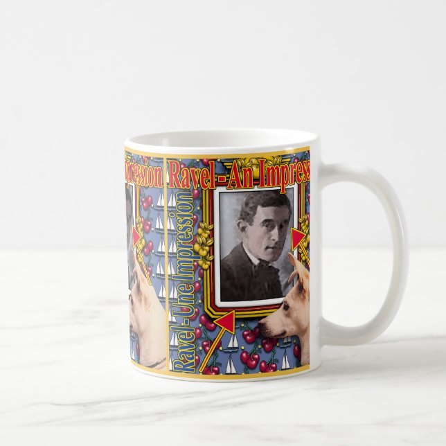 Maurice Ravel Tasse (Rechts)
