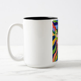 Maurice-Tasse mit zwei Tonarten Zweifarbige Tasse