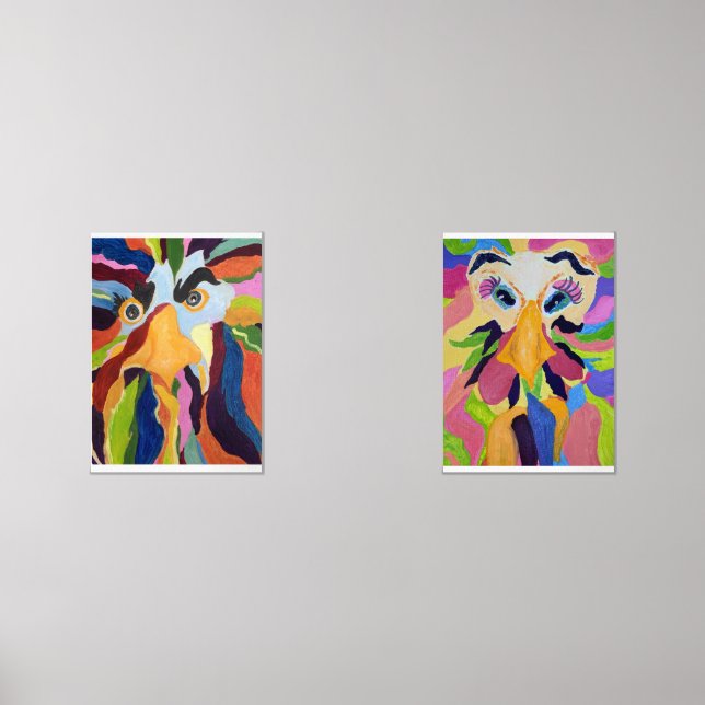 Maurice und Flavia Bilderwand Sets (Vorderseite)