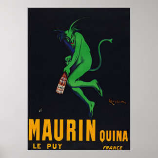 Maurin Quina Absinthe Poster