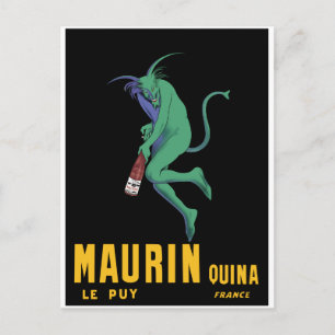 Maurin Quina - Cappiello 1906 - Wermut Apertif Postkarte