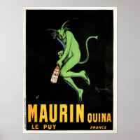 MAURIN QUINA Green Devil Französischer Liquor Absi