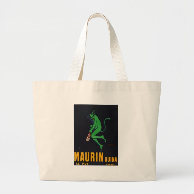 Maurin Quina Wermut Jumbo Stoffbeutel (Vorne)