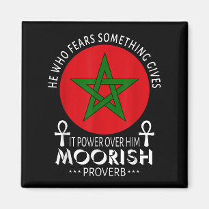 Maurische Amerikaner, die fürchten, Moors islamisc Magnet