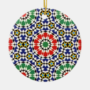 maurische Fliesenverzierung Keramikornament