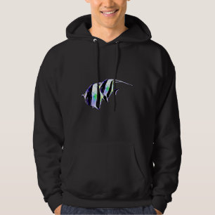 Maurische Idol Pair Salzwasser Riff Aquarium Fisch Hoodie