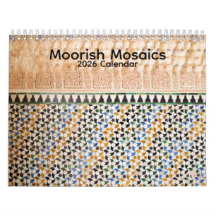 Maurische Mosaiken 2026 Kalender