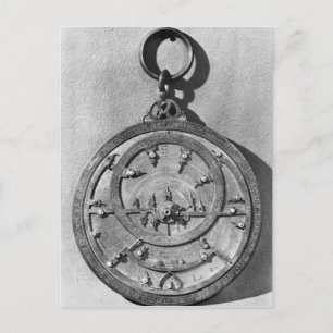 maurisches Astrolabium, aus Cordoba, 1054 Postkarte