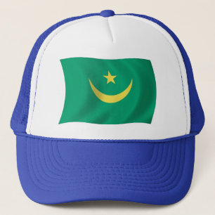 Mauritania Flag Hat Truckerkappe