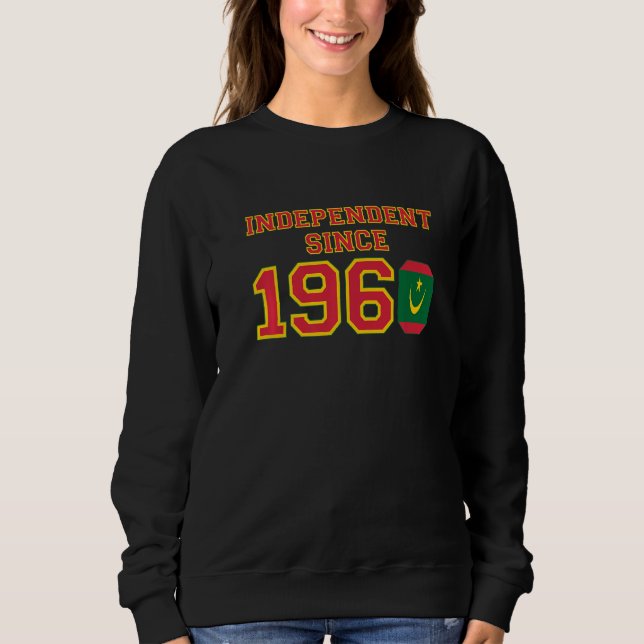 Mauritania - Independent Since 1960 Premium Sweatshirt (Vorderseite)