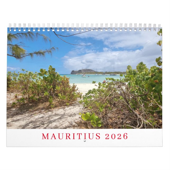 Mauritius 2026 Kalender (Titelbild)